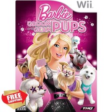Barbie Groom And Glam Pups Wii
