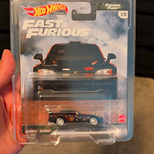 Hot Wheels Fast & Furious 1:64 Honda S2000 Black **NM Blister** 
