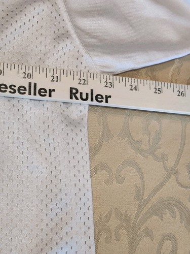 Vintage Dr Pepper Football Jersey White Youth Boy's L / XL 16-18 - Picture 10 of 11