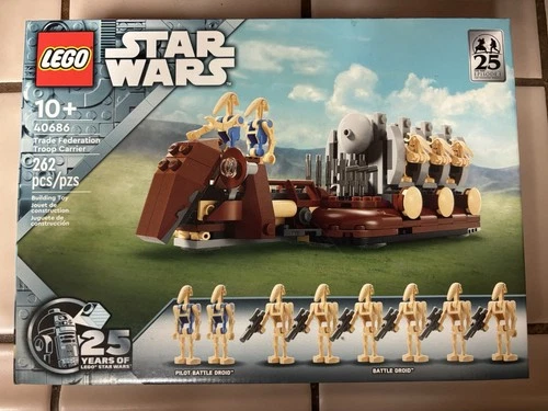 Lego 40686 Star Wars Trade Federation Troop Carrier Droid Transport NEW SEALED