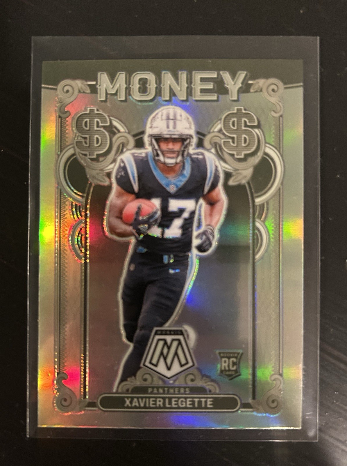 2024 Panini Mosaic -Xavier Legette (RC) Money Mosaic #14 Case Hit SSP S30