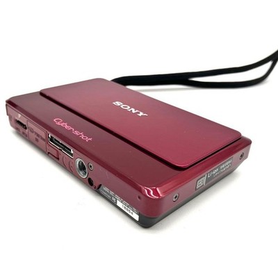SONY Cyber-shot DSC-TX7 Red Compact Digital Camera Excellent