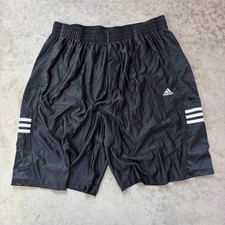 Adidas Soft Shiny Silky Dazzle Shorts Basic Basketball Baggy XL No Drawstring 