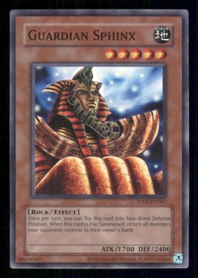 Guardian Sphinx RP02-EN067 (2020 Date Reprint) Yu-Gi-Oh Unlimited NM