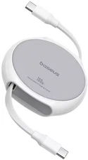 Baseus - Free2Pull 100W Retractable USB C Cable with Magnetic Connectors Fast...