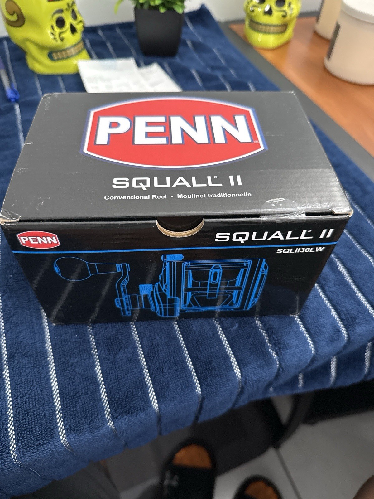 PENN Squall II SQLII30LW Conventional Fishing Reel &ndash; Brand New Factory Sea