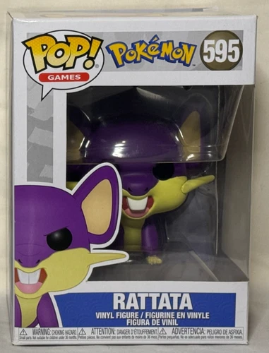Rattata Funko POP! Games #595 Pokémon Pokemon Nintendo