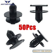 50X For Nissan 370Z Altima Armada Bumper Splash Shield Push Clip Retainer Rivet