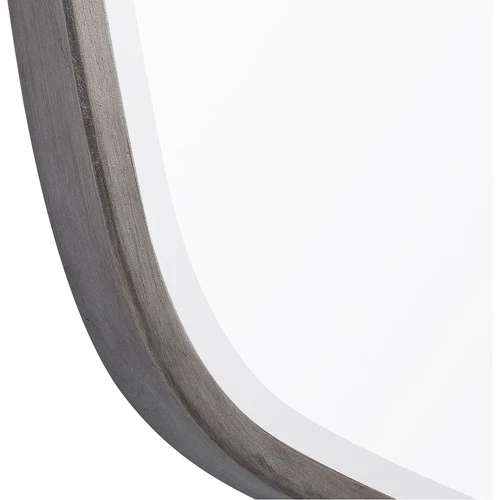 Uttermost 09703 Duronia 36 X 22 inch Brushed Silver Wall Mirror - Picture 4 of 7