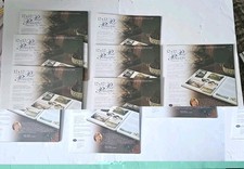 Lot Of 7 Creative Memories 12x12 Clear Page Protectors Old Style 105 Sheets NOS