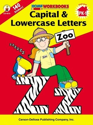 Capital  Lowercase Letters (Home Workbooks) - Paperback - GOOD