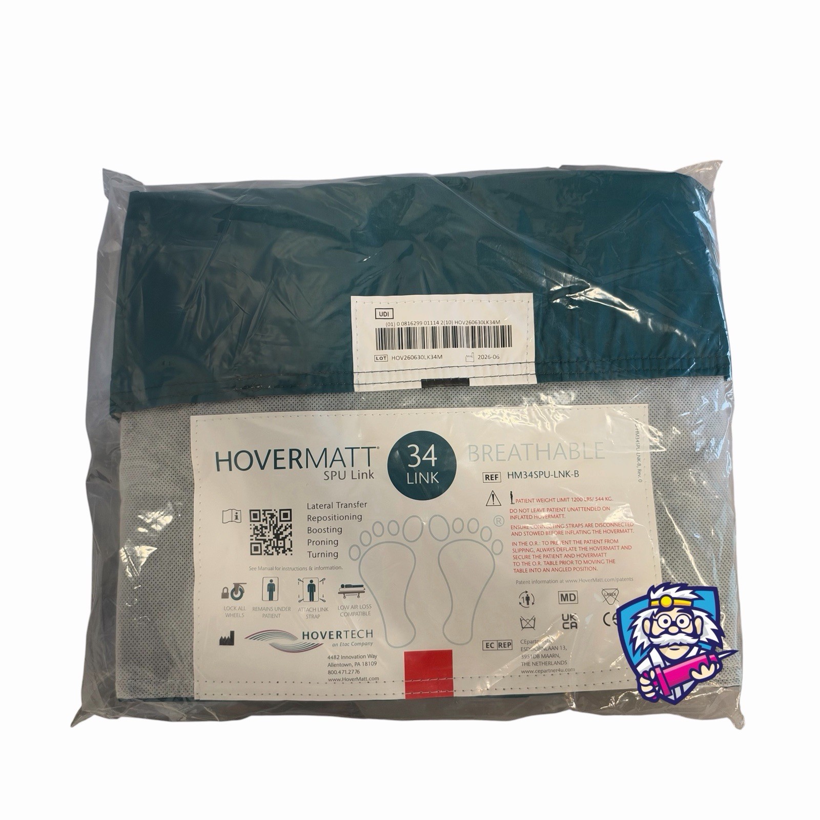 Hovertech HM34SPU-LNK-B HoverMatt 34 Link 