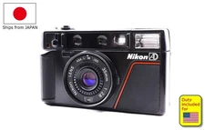 [No US Extra Duty] Nikon L35 AD 35mm Film Camera from JAPAN [Tested / N-MINT]