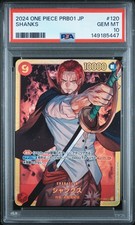 E*I様 ONE-PIECE JPN. #120 SHANKS GEM MT 1 PSA10 Shanks OP01-120 Flagship Battle Prize For Japan ONE PIECE