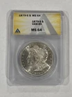 New Listing1879 S Morgan Silver Dollar ANACS MS64 VAM 85 $1 US Coin