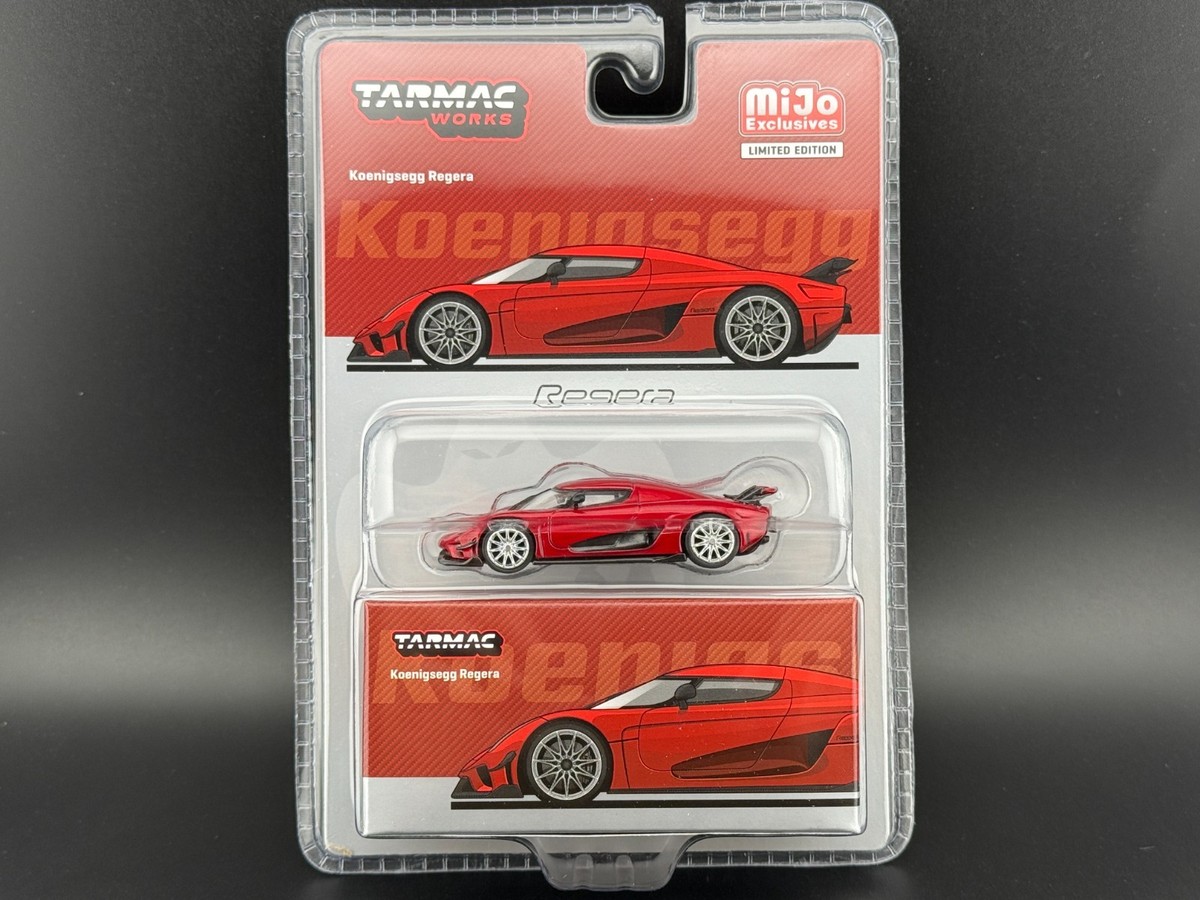 Tarmac Works Koenigsegg Regera Red Metallic Global64 1/64 | eBay