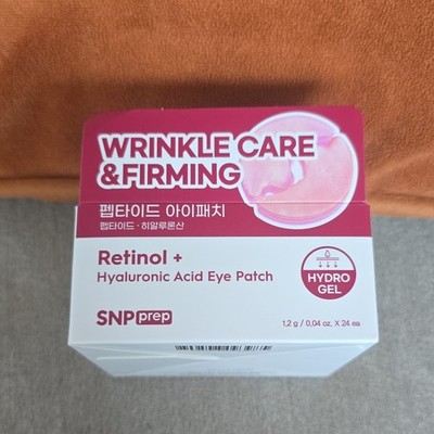 SNP prep Peptaronic Hydrogel Under-Eye Patches Retinol + HA 24ea 1.2g