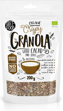 DIET‑FOOD Granola Keto Végétalien Bio Croustillant Au Cacao Et Graines, Sans Glu
