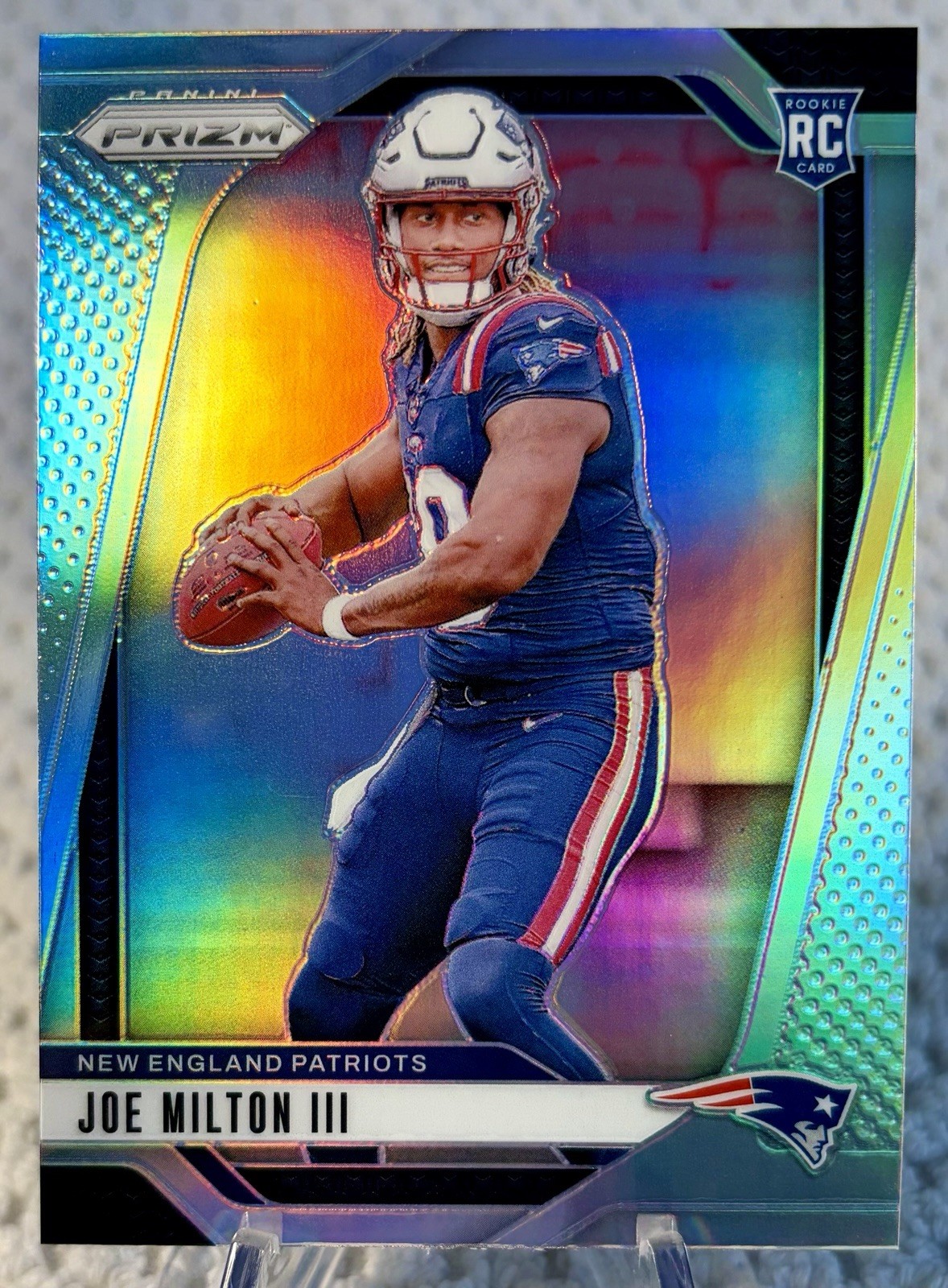 2024 Panini Prizm Joe Milton III #354 Silver RC Rookie PATRIOTS ⭐️⭐️⭐️