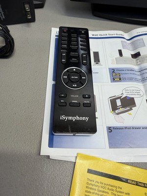 iSymphony W2C Audio System CD USB SD Card iPod Dock Tested And Working
