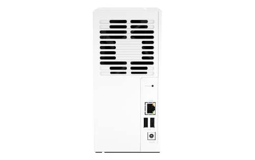 TS-233 2-bay Desktop NAS Enclosure Quad core processor,White, - 2GB RAM - - Image 4 of 4