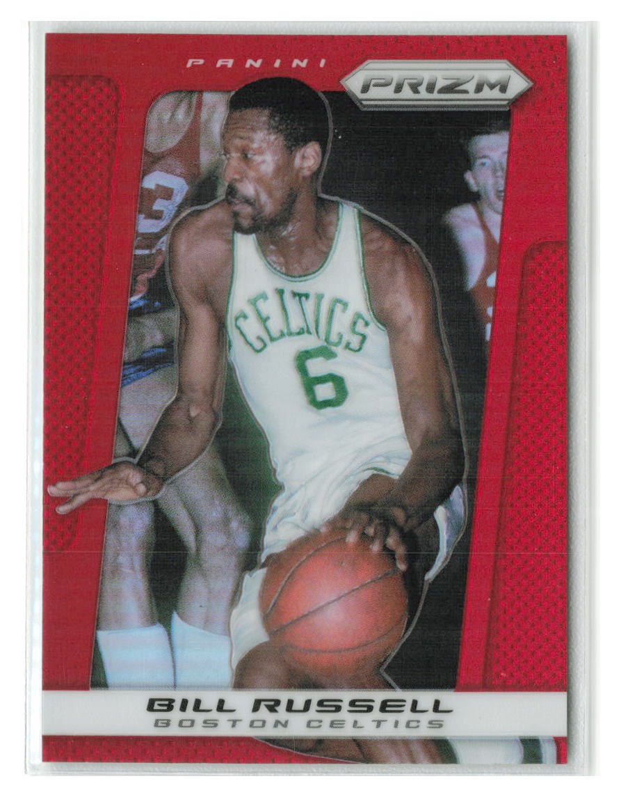 Bill Russell 2013-14 Panini Prizm Red SSP #260-BOS CELTICS