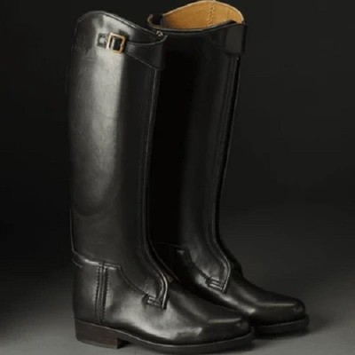 Polo Riding Zipper Boot Front Zip With Buckle. Polo Boot, Polo Riding Long Boot