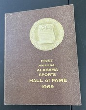 1969 1st Alabama Sports Hall Of Fame Induction Annual Joe Lewis Bear Bryant Etc.