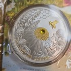 Bee Yourself 2026 Commemorative Coin Silver-Plated Copper Embedded Crystal — photo 3