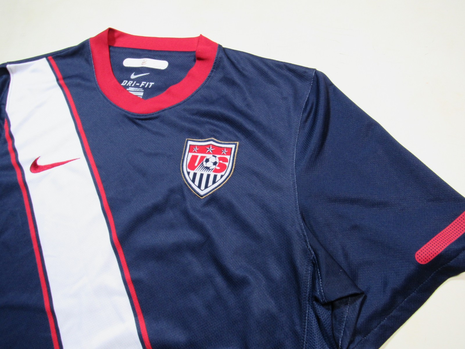 USA 2010 2011 AWAY FOOTBALL SHIRT SOCCER JERSEY NIKE 369253-451 Size LARGE L MEN thumbnail 3
