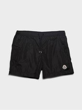 Moncler Logo Patch Swim Shorts 133040405