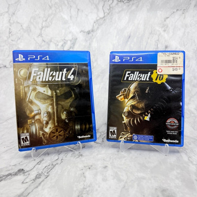 Fallout 76 & Fallout 4 (Playstation 4) CIB Tested/Working PS4
