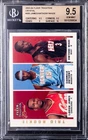 2003-04 FLEER TRADITION CRYSTAL #300 LEBRON JAMES BGS 9.5