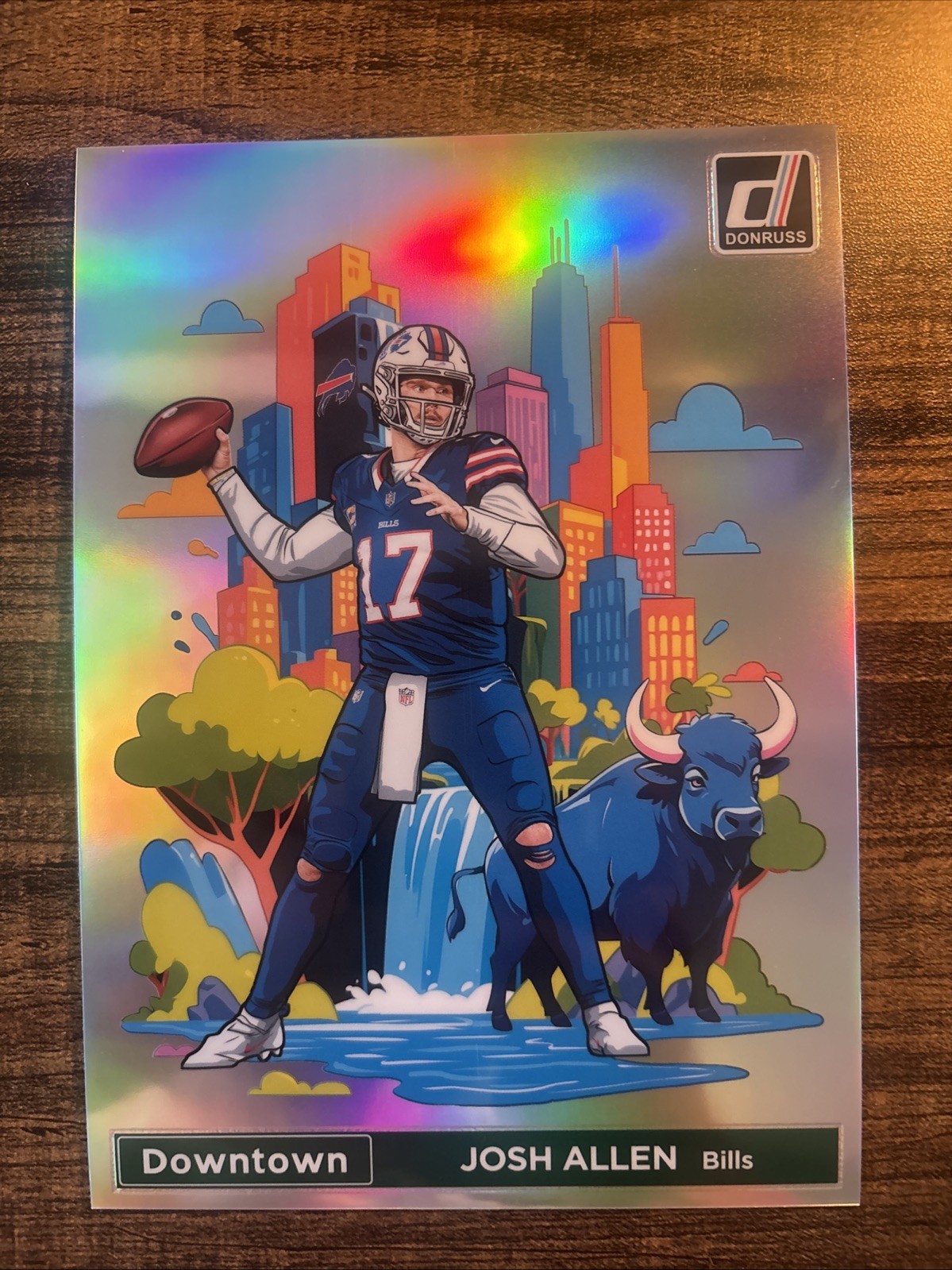 2024 Panini Donruss - Downtown! Josh Allen #2 Oversized