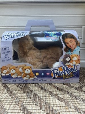 VTG Hasbro FurReal Friends Tan NewBorn Kitten, Tiger Electronics (2003) - NEW