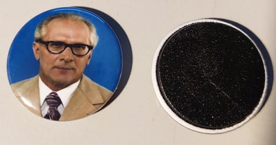 1x Erich Honecker Kühlschrankmagnet DDR Ostalgie Ostdeutschland SED DKP KPD Marx