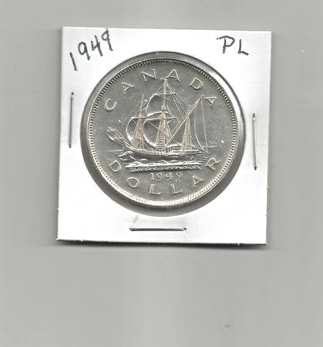 **1949** Canadian Silver Dollar - Proof Like