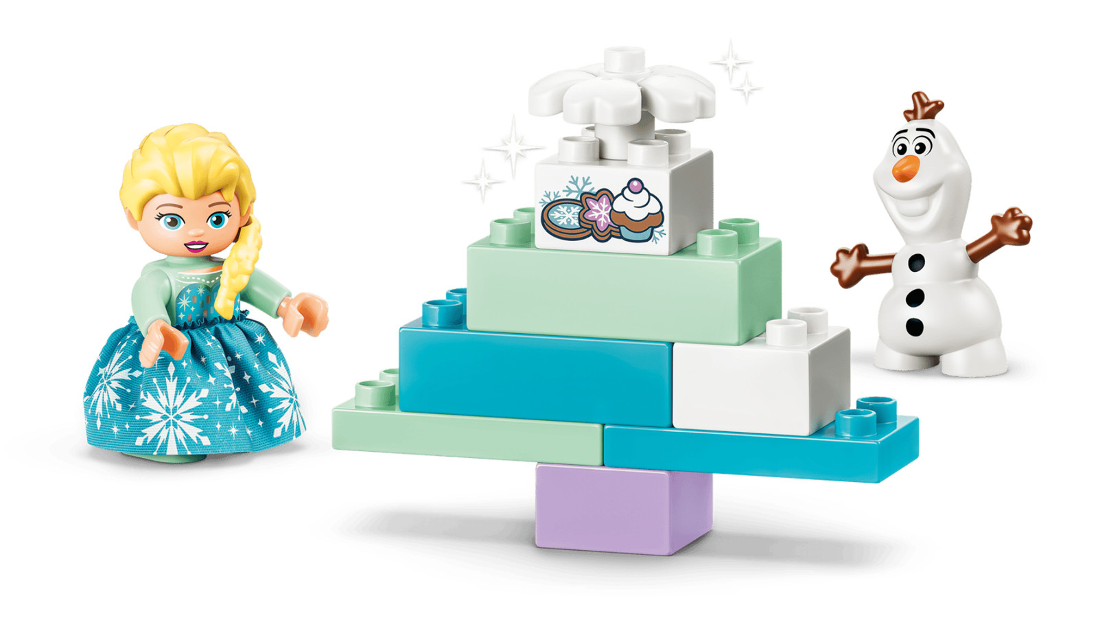 Lego Duplo Scatola creativa di Frozen con Elsa e Olaf foto 3