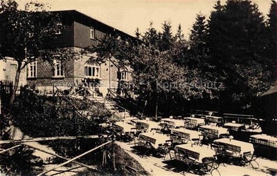 Bieleboh Beiersdorf Goerlitz Saxony Bieleboh mountain restaurant beer garden inn