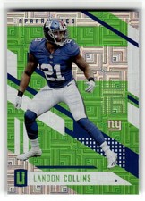 Landon Collins 2017 Panini Unparalleled #106 New York Giants Lime Green