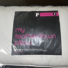 NEW Department Store My Featherdown KING Pillows Medium / Firm Density