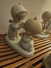 Precious Moments Porcelain Child People Figurines Mixed Lot 9 Pieces — photo 9