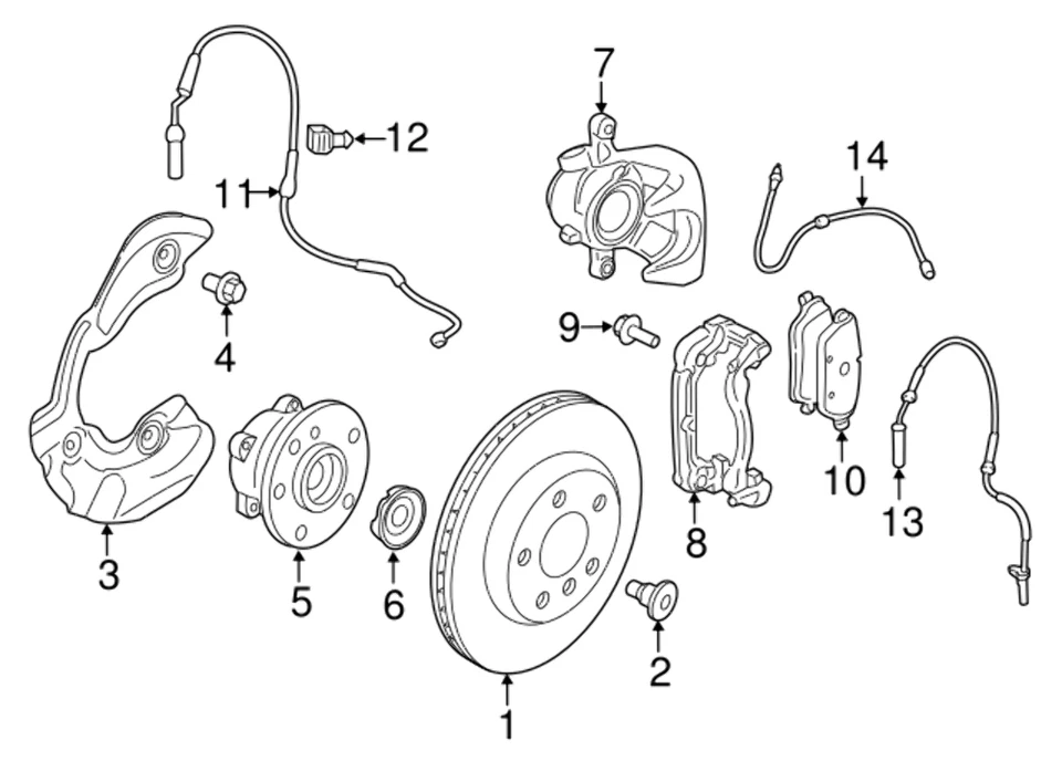 Новая оригинальная опора труб BMW (1999-2023) 34521164653 - Изображение 3 из 4