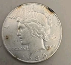 1935 Peace Silver Dollar - Philadelphia Mint