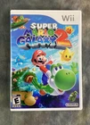 Super Mario Galaxy 2 (Nintendo Wii, 2010) Complete with Manual