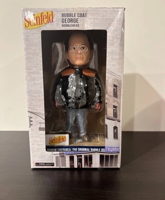 Reading Phillies Seinfeld George Bubble Coat Bobble Head NEW
