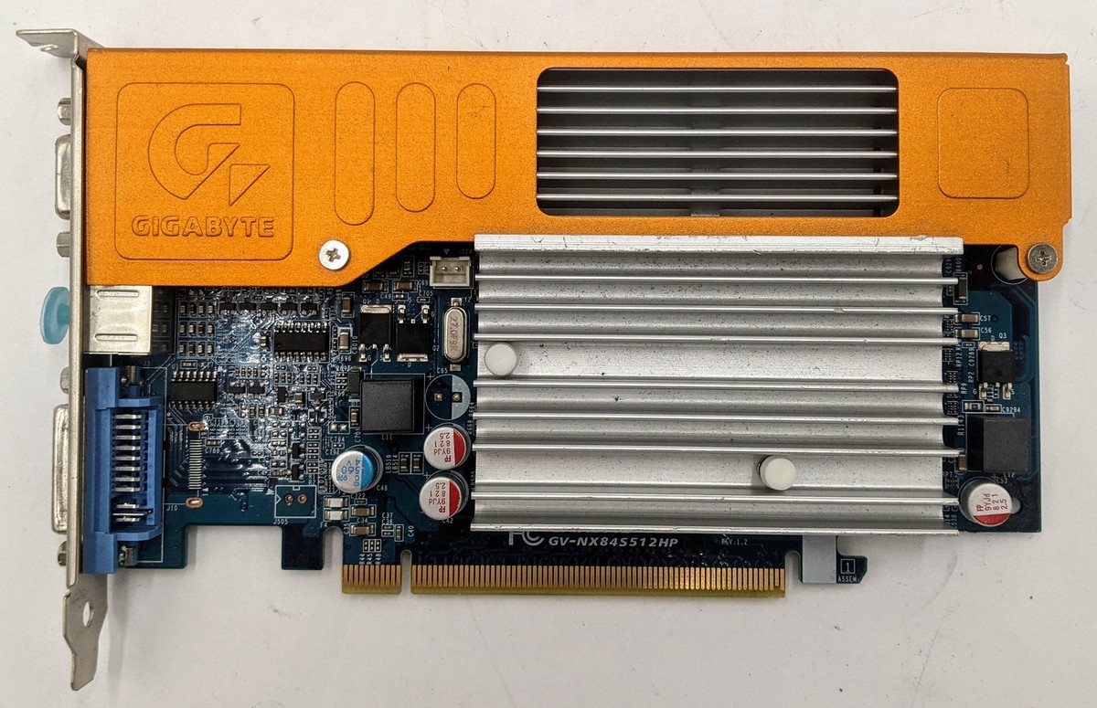 Gigabyte GeForce 8400 GS 512MB GDDR2 PCI-E Graphics Card- GV