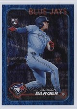 2024 Topps Update Blue Holo Foilboard 187/999 Addison Barger #US336 ut4