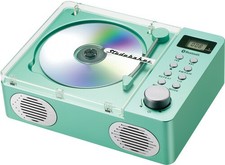 Studebaker SB3720TE Retro CD Player with Bluetooth Teal  New  Bluetooth