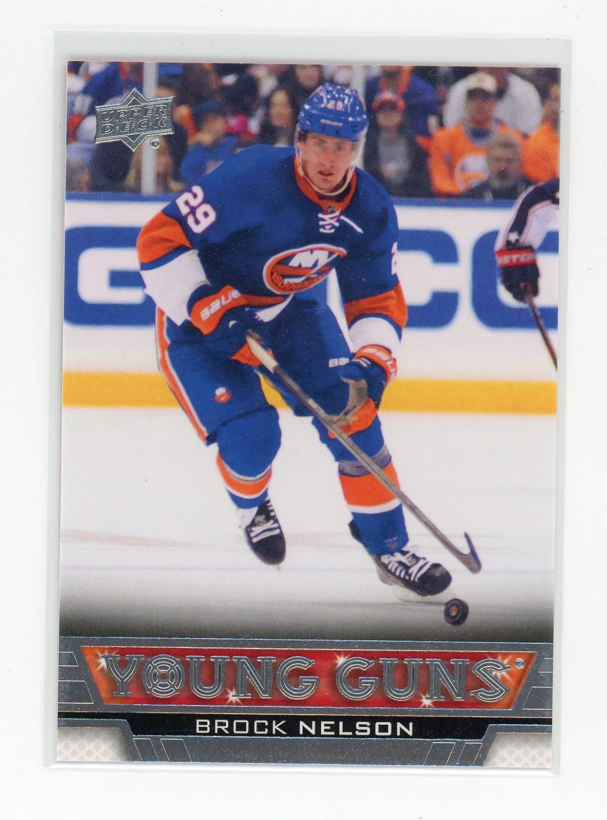 2013-14 Upper Deck Young Guns Brock Nelson #204 Rookie RC